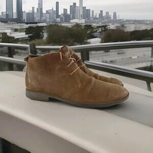 Camper Neuman Brown Leather Desert Boot Boots US 10 Ankle Chukka Boot Eur 43 Men